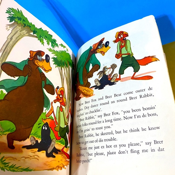 WALT DISNEY PRESENTS UNCLE REMUS A LITTLE GOLDEN BOOK HARDCOVER Copyright 1947 - Picture 13 of 14